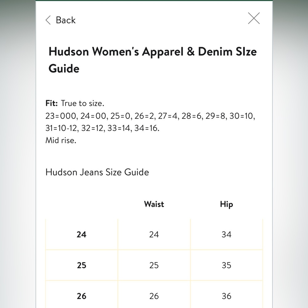 NWT Women’s Hudson Jeans - Picture 12 of 12
